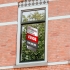 PLACA IMOBILI�RIA 1.4X0.7M COM DOBRA A MEIO PERSONALIZ�VEL