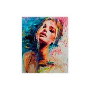 TELA PEQUENA ESTRUTURA MADEIRA 20X30CM PERSONALIZ�VEL