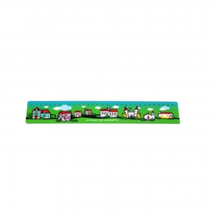 R�GUA 30CM PP 2 LADOS PERSONALIZ�VEL