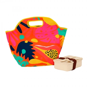 LANCHEIRA T�RMICA COM PEGA PERSONALIZ�VEL