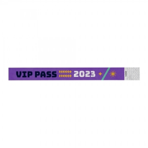 PULSEIRA IDENTIFICA��O TYVEK 25MM PERSONALIZ�VEL
