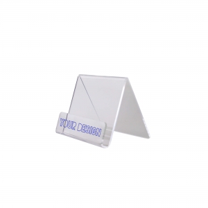 SUPORTE PARA FOLHETOS EM ACR�LICO PERSONALIZ�VEL