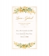 INVITATIONS 9X13CM 250GR 1 SIDE CUSTOMIZABLE