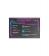 LAMINATED BUSINESS CARDS 300GR 1 SIDE CUSTOMIZABLE