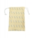 SMALL NET BAG WITH NET AND CUSTOMIZABLE RPET