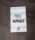 BLOCO A6 ESPIRAL CAPA PP MIOLO LISO PERSONALIZ�VEL