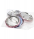 PACK 6 CRACHAS 38 MM PERSONALIZ�VEL