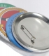 PACK 6 BADGES PERSONNALISABLES 75 MM