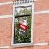 PLACA IMOBILI�RIA 1.4X0.7M COM DOBRA A MEIO PERSONALIZ�VEL