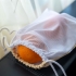 SACO DE POLIESTER PEQUENO COM REDE PERSONALIZ�VEL