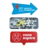 SINAL�TICA 20X10CM EM PVC 3MM PERSONALIZ�VEL