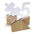 TROF�U ACR�LICO 8MM 14X20CM ACABAMENTO MADEIRA PERSONALIZ�VE
