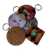 PORTA CHAVES PP E CORTI�A 25CM2 F/V PERSONALIZ�VEL
