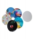 BASE DE COPOS PP QUADRICROMIA 8CM DI�METRO