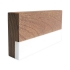 TROF�U MADEIRA E ACR�LICO 20X10CM GRAVA��O LASER PERSONALIZ�