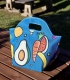 LANCHEIRA T�RMICA COM PEGA EM RPET PERSONALIZ�VEL
