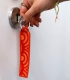 PORTA-CHAVES FITA GRANDE EM RPET PERSONALIZ�VEL