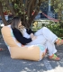 1-SEATER PUFF SOFA IN CUSTOMIZABLE RPET