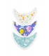 TOALLA DE TELA PERSONALIZABLE BABERO TRIANGULAR