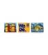 Aimant en Bois 3D 60cm� � Personnalisable