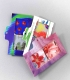 Card with 2 Customizable Epoxy Magnets 5x5 cm