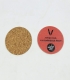 BASE DE COPO EM CORTI�A E PP 8CM PERSONALIZ�VEL