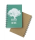 BLOCO A6 ESPIRAL EM PAPEL RECICLADO PERSONALIZ�VEL