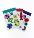 CARTELA A5 EM VINIL C/MEIO CORTE PERSONALIZ�VEL