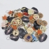 LARGE CORK KEYCHAIN ??2 SIDES CUSTOMIZABLE