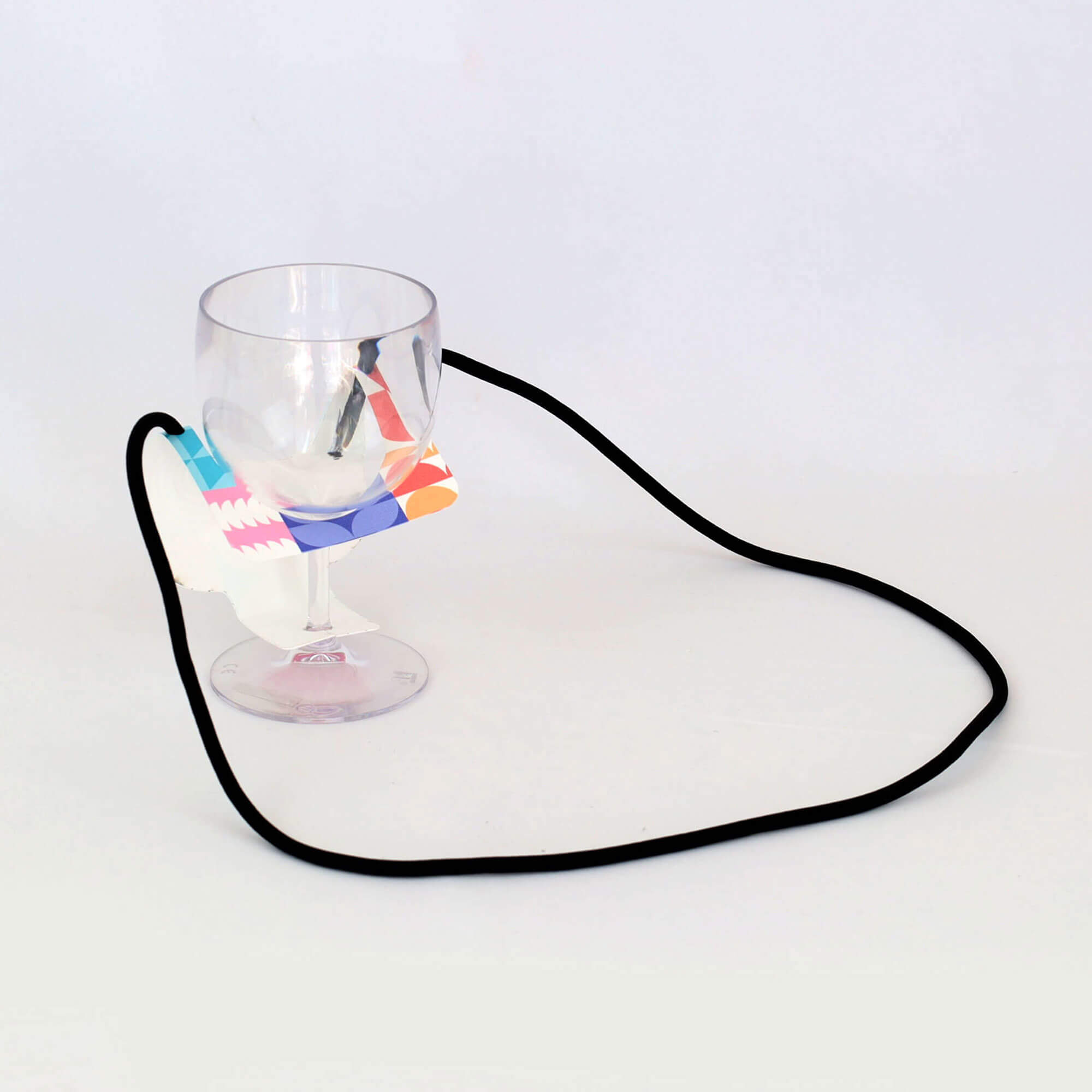 PORTE-GOBELET PP AVEC DRAIN PERSONNALISABLE