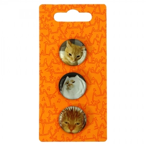 CARTELA C/3 PINS EPOXY 2X2CM PERSONALIZ�VEL