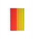 BLOCO A6 ESPIRAL CAPA PP IMP. 1 LADO 50 FLS PERSONALIZ�VEL