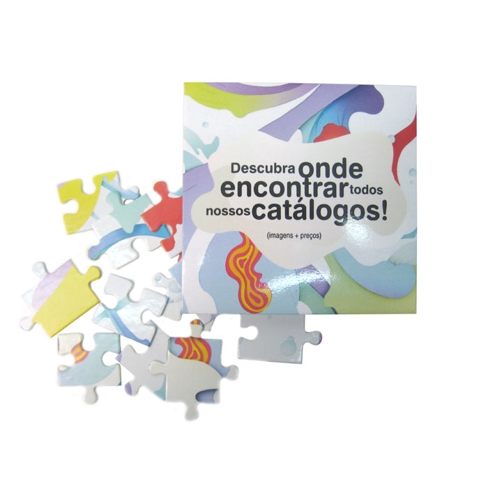 PUZZLE A5 12 PIECES WITH CUSTOMIZABLE PACKAGING