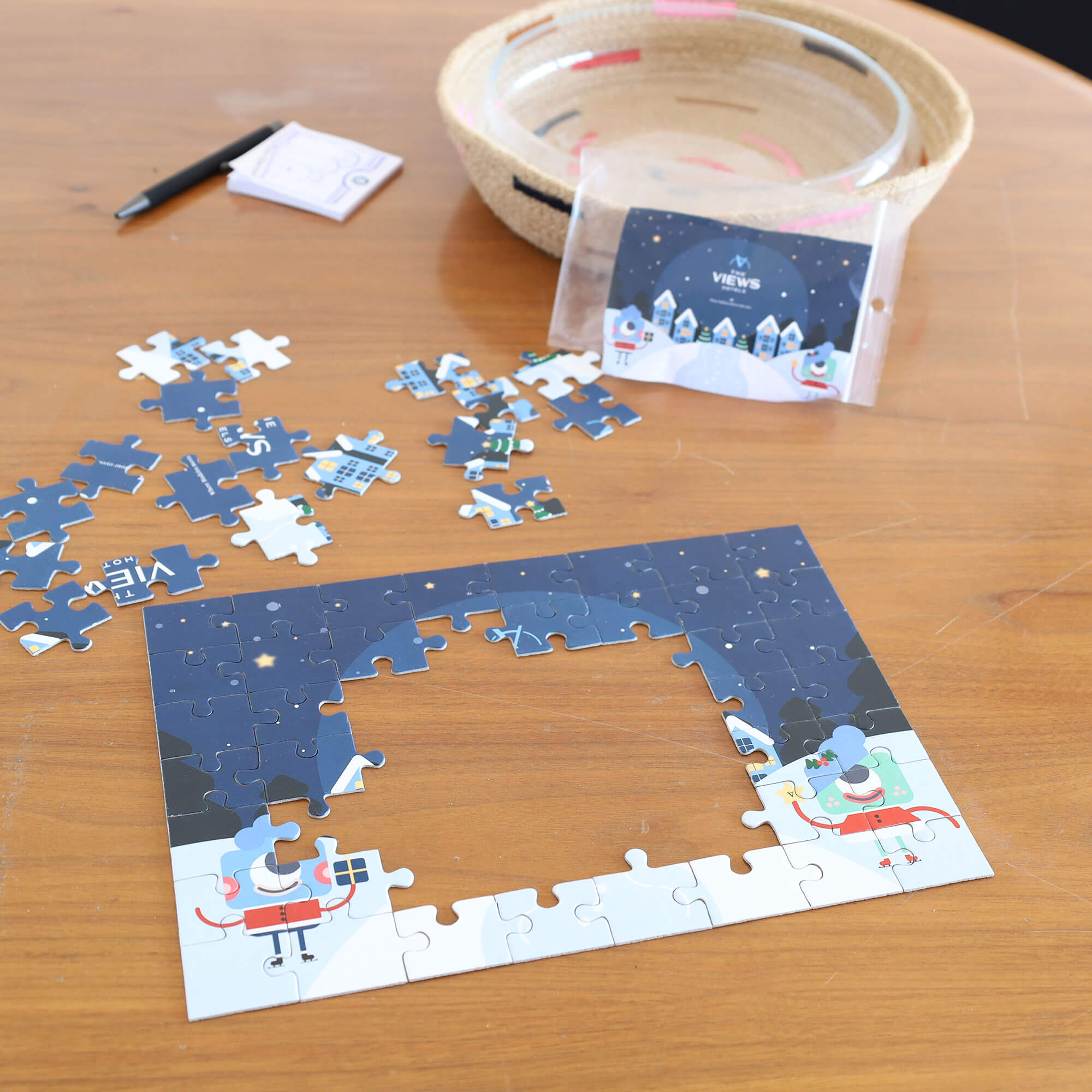 PUZZLE CART�O A4 � 56 PE�AS PERSONALIZ�VEL