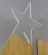 TROF�U ACR�LICO 8MM 14X20CM ACABAMENTO MADEIRA PERSONALIZ�VE