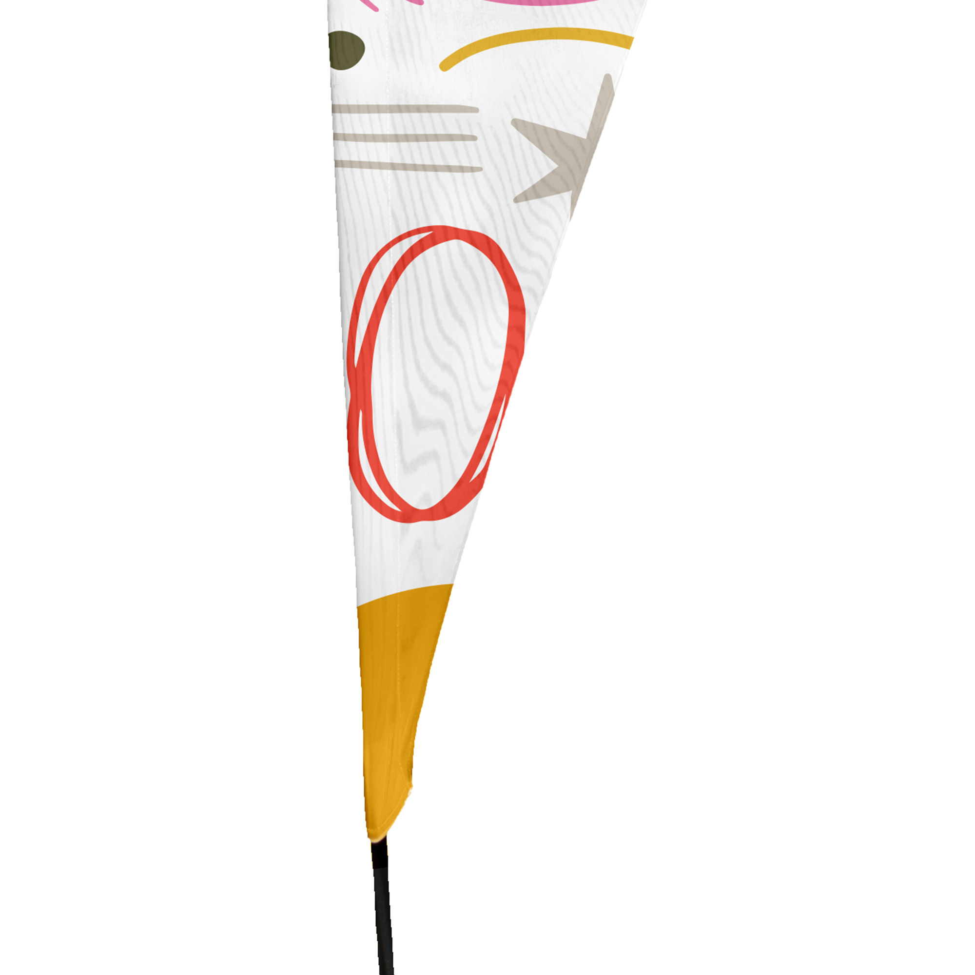 BANDEIRA GOTA SEM ESTRUTURA PROMOPACK INTERIOR PERSONALIZ�VE