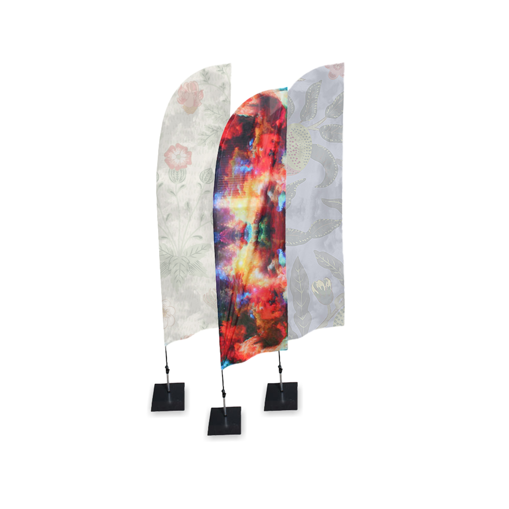 STRAIGHT FLAG WITHOUT STRUCTURE CUSTOMIZABLE INTERIOR PROMOP