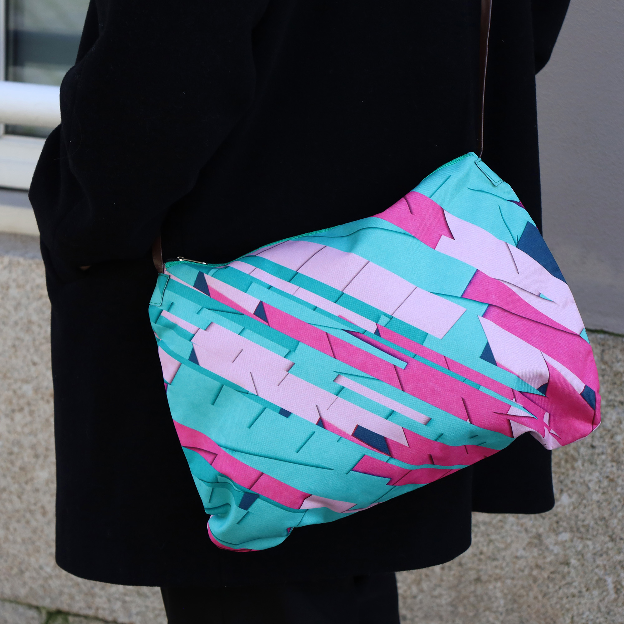 POCHET EN RPET PERSONNALISABLE POUR FEMME