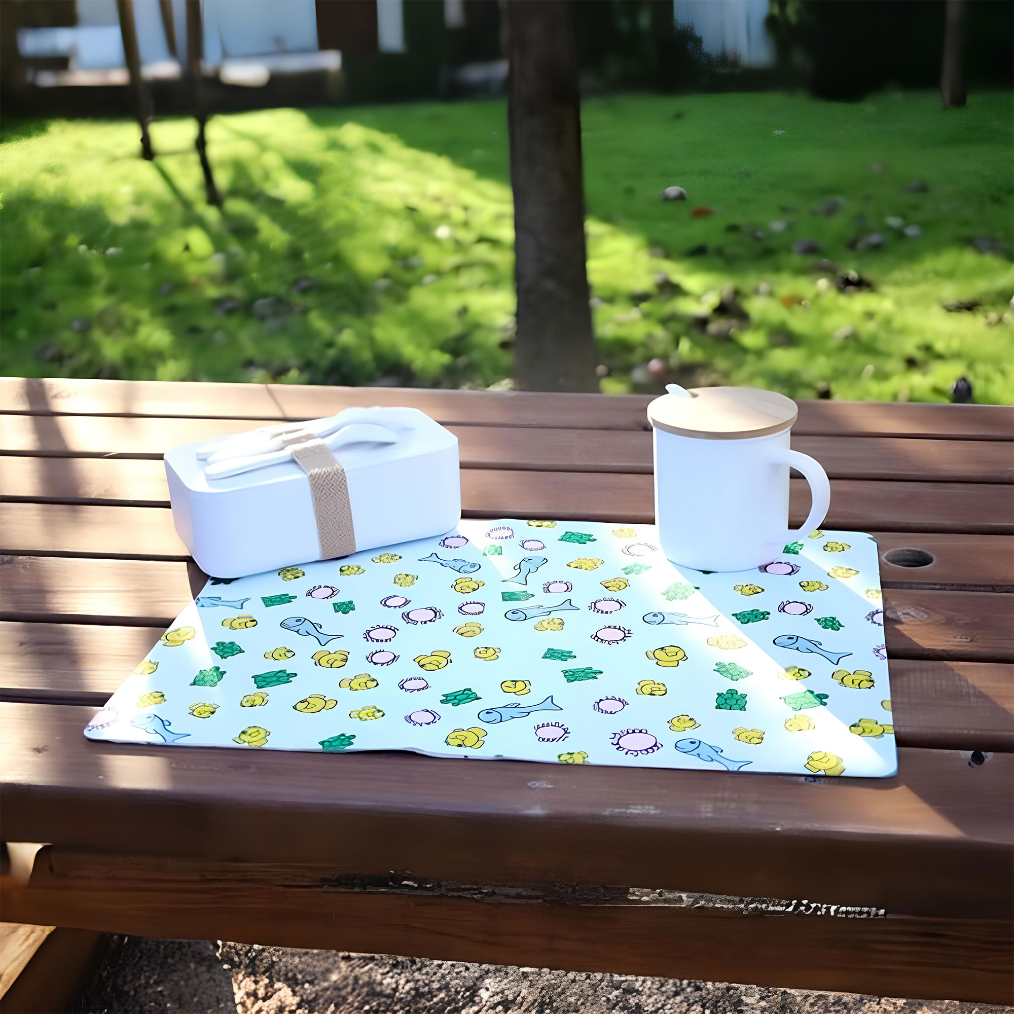 INDIVIDUAL DE MESA EM RPET PERSONALIZ�VEL