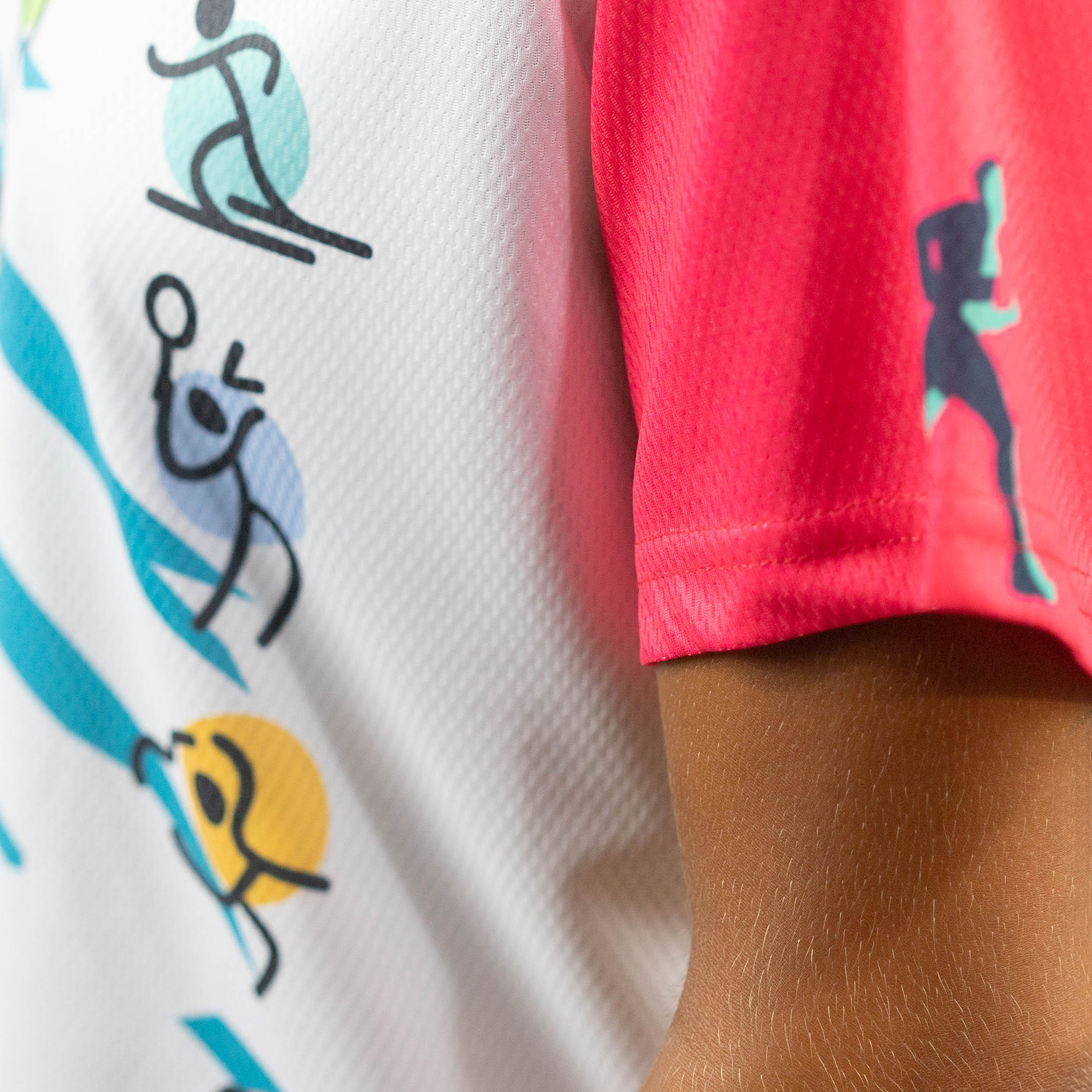 T-SHIRT BASICA DESPORTO TECIDO TECNICO PERSONALIZ�VEL