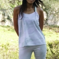 Top straps women�s blouse, polyester, imp. Total