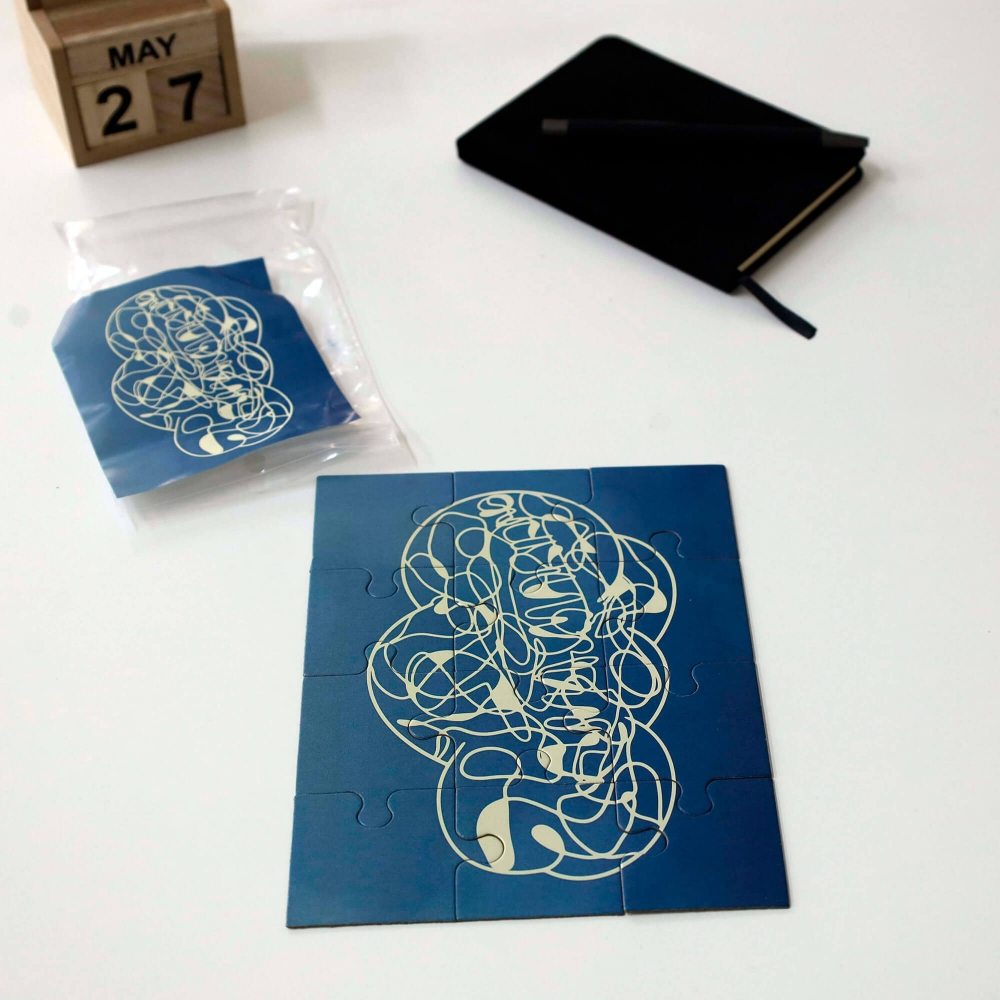 PUZZLE CART�O A5 � 12 PE�AS PERSONALIZ�VEL