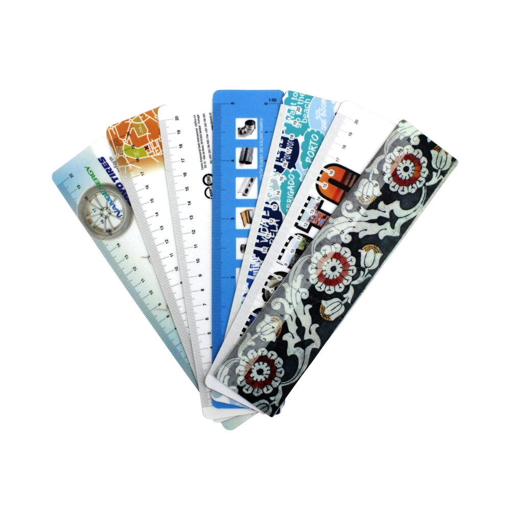R�GUA 20CM PP 2 LADOS PERSONALIZ�VEL