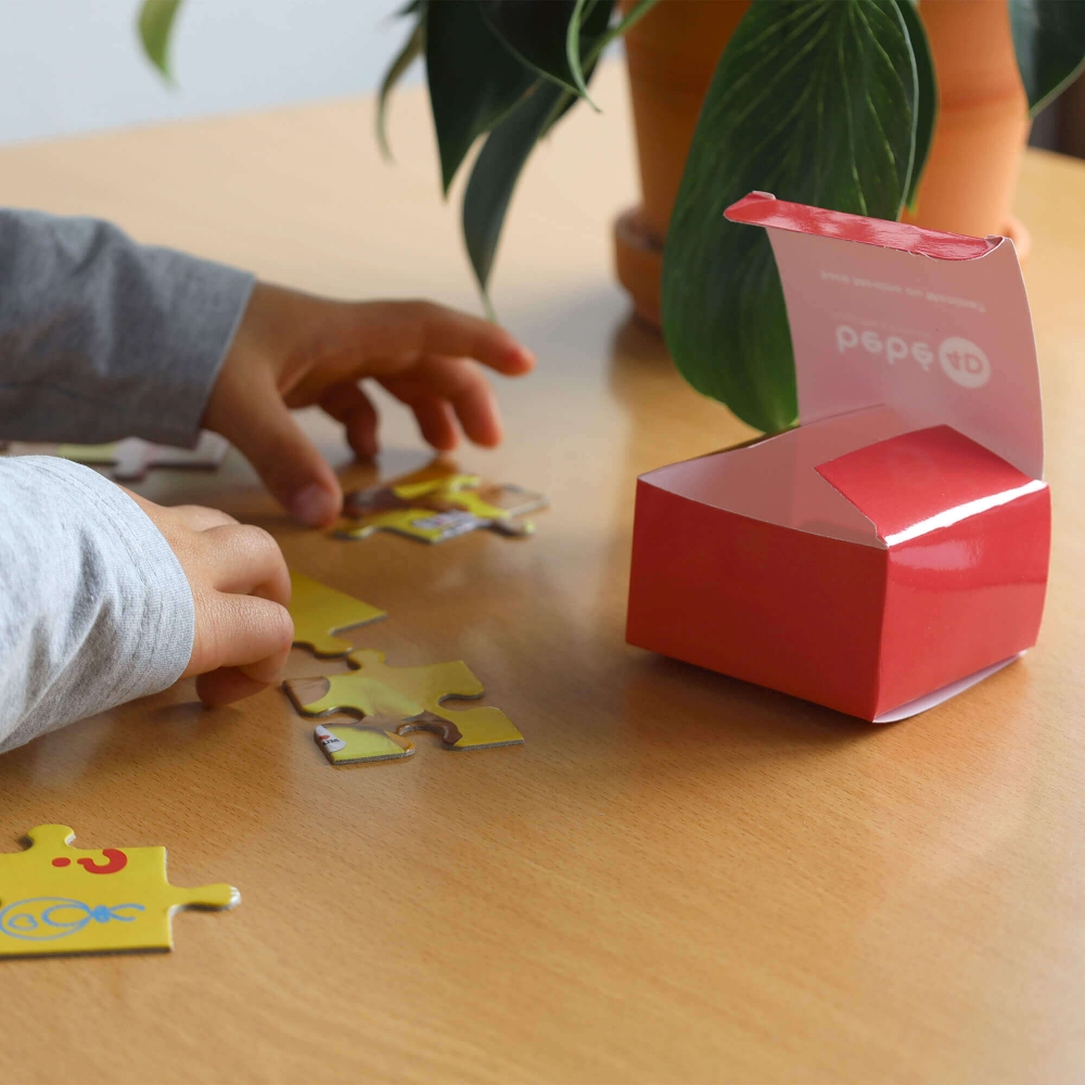 PUZZLE A5 12 PIECES WITH CUSTOMIZABLE PACKAGING