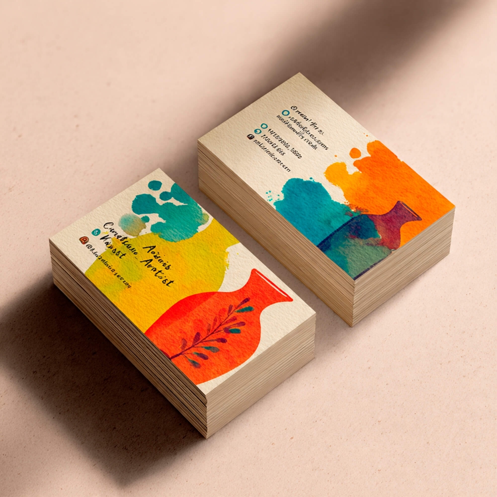 TARJETAS DE VISITA 300GR 2 CARAS PERSONALIZABLES