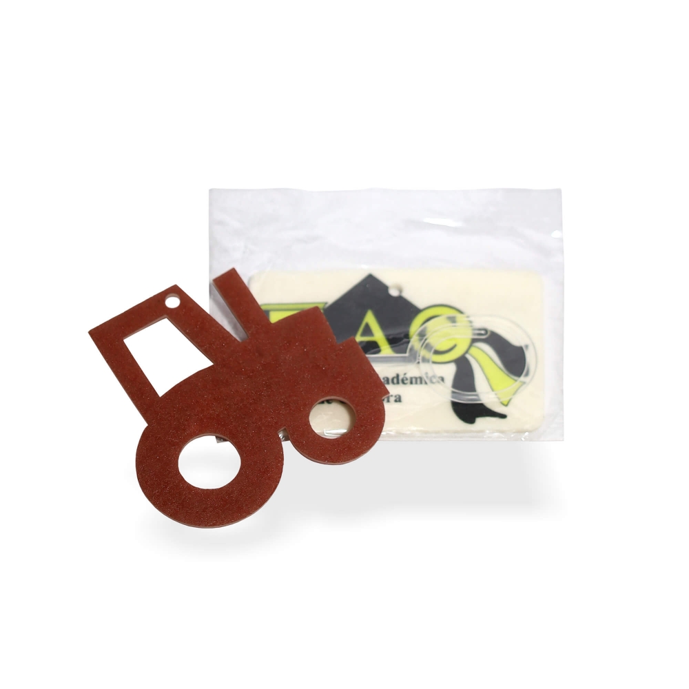 AMBIENTADORES AIR FRESH PARA COCHE CON 60CM2 PERSONALIZABLE