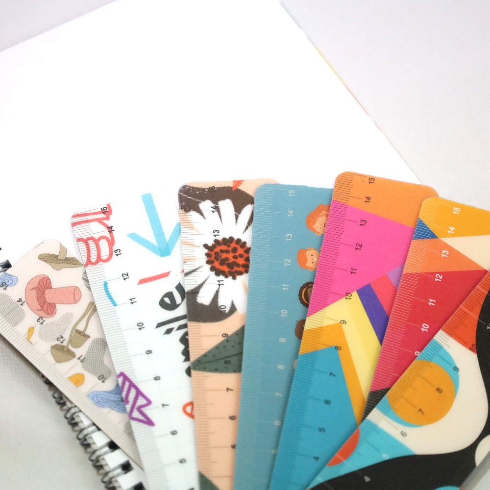 RULER 15 CM PP 2 SIDES CUSTOMIZABLE