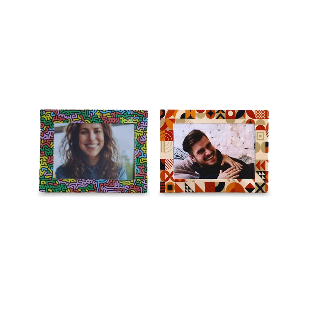 PORTA-RETRATO EM CART�O 12X9CM PERSONALIZ�VEL