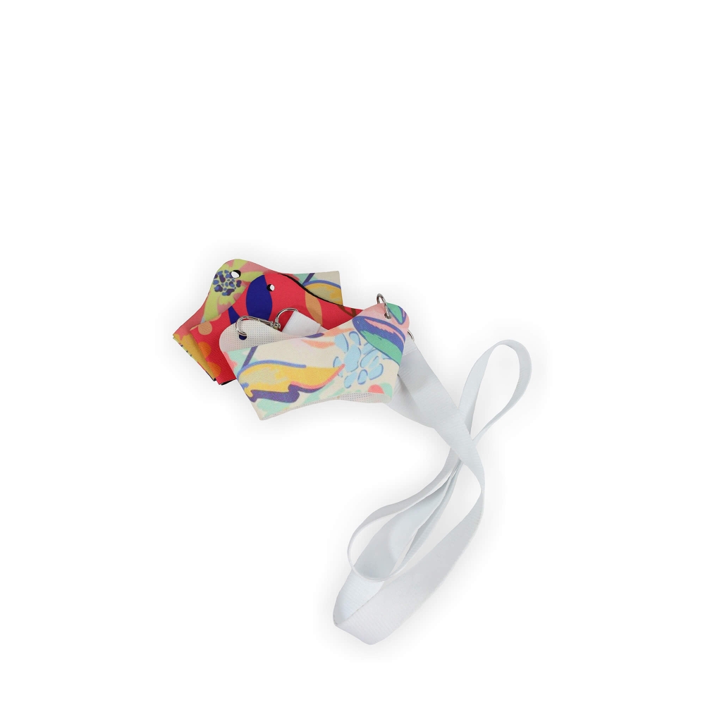 PORTA-COPOS PEQUENO COM LANYARD PERSONALIZ�VEL