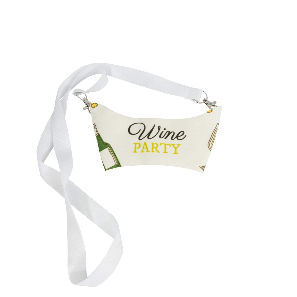 PORTA-COPOS GRANDE COM LANYARD PERSONALIZ�VEL
